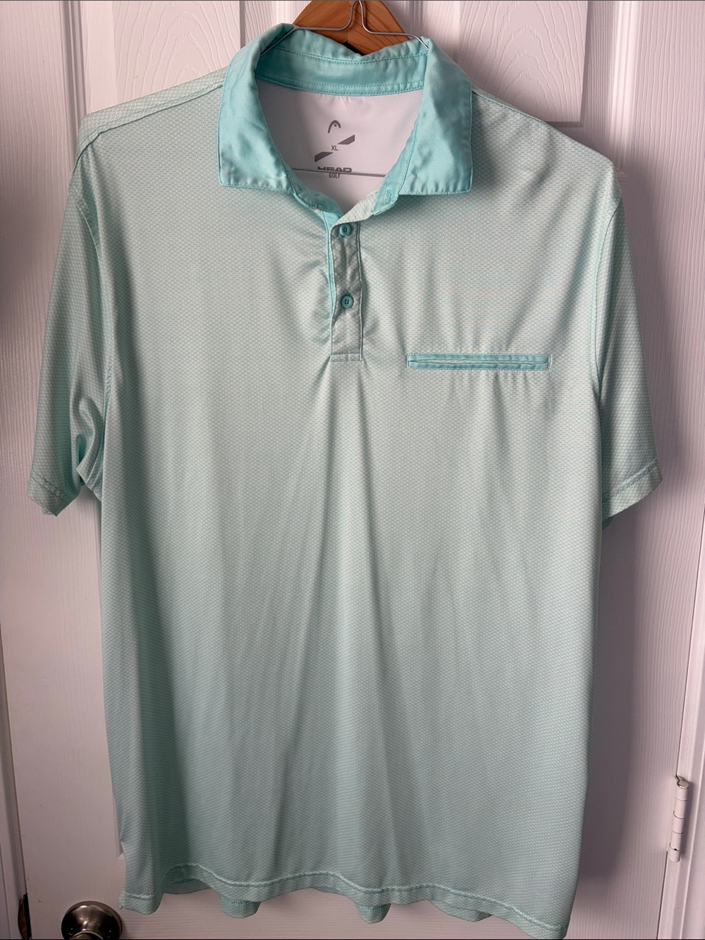 Head Men's Polo Shirt in Light Aqua